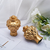 Plastic Curtain Rod Heads FIND-WH0021-33A-4