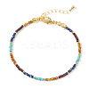 Natural Imperial Jasper & Synthetic Turquoise Beaded Bracelets for Women LS-CX4313-2