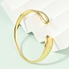 304 Stainless Steel Cuff Bangles for Women BJEW-Z097-06G-2