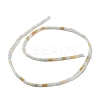 Natural Flower Amazonite Beads Strands G-M389-16-3