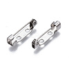 Tarnish Resistant 201 Stainless Steel Brooch Pin Back Safety Catch Bar Pins STAS-S117-021B-2