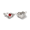 Alloy Connector Charms PALLOY-K001-089P-01-1