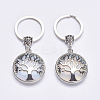 Opalite Keychain KEYC-G043-C06-1