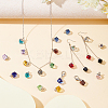 DIY Rhombus Pendant Decoration Making Kit DIY-OC0010-49-5