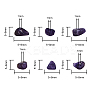 Natural Amethyst Chip Beads G-CJ0001-23-2