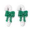 Christmas Decorations Theme Opaque Resin Decoden Cabochons RESI-Z026-01C-1
