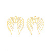 201 Stainless Steel Pendants STAS-N102-09LG-1
