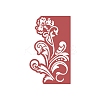 Floral Design Carbon Steel Cutting Dies Stencils DIY-WH0170-010-7