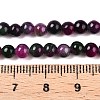 Dyed Natural White Jade Beads Strands G-T140-4mm-A01-5
