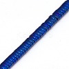 Electroplate Non-magnetic Synthetic Hematite Beads Strands G-I094-04-3
