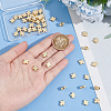 50Pcs Alloy Beads TIBEP-BC0001-04-3