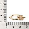 Brass Pave Cubic Zirconia Fold Over Clasps LS-KK-E082-02G-01-3