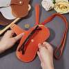 1 Set Portable Travel Leather Eyeglass Storage Cases AJEW-CN0002-45E-3