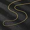 Brass Ball Chain Necklaces LS-MAK-L009-06G-3