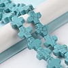 Synthetic Turquoise Beads Strands G-M418-B03-01-2