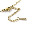 Brass with Rhinestone Heart Locket Necklaces with Plastic Pearl Inside NJEW-Z026-02G-5