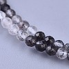 Natural Rutilated Quartz Beaded Necklaces NJEW-K114-C-A05-2
