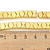Electroplated Synthetic Non-magnetic Hematite Beads Strands G-C136-A01-03-4