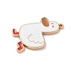 Alloy Enamel Pendants ENAM-A008-31KCG-03-2