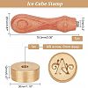 1Pc Brass Stamp Head DIY-OC0008-30A-2