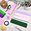 6 Rolls 6 Colors Handmade Crepe Paper DIY-CP0012-89F-3