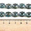 Electroplate Glass Beads Strands EGLA-T021-05F-4