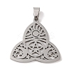 Non-Tarnish 201 Stainless Steel Pendants STAS-A094-24P-1