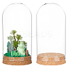 Glass Dome Cover AJEW-WH0505-27-1