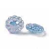UV Plating Acrylic European Beads PACR-M003-05A-2