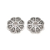 Tibetan Style Alloy Bead Caps PALLOY-A024-04AS-1-1