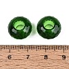 Transparent Glass European Beads GPDL-Q024-14mm-A05-3