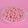 Round Silicone Focal Beads SI-JX0046A-47-3