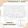 3 Yards Polyester Tassel Lace Ribbon OCOR-LP0002-57B-2