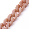 Handmade Acrylic Curb Chains X-AJEW-JB00679-02-1