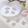 8Pcs 201 Stainless Steel Pendants STAS-LP0004-63-1