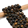 Natural Tiger Eye Beads Strands G-C249-A20-16mm-2