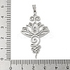 304 Stainless Steel Pendants LS-STAS-M067-01P-3