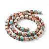 Natural Regalite/Imperial Jasper/Sea Sediment Jasper Beads Strands X-G-Z008-01D-2
