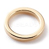 Brass Linking Rings KK-Y003-03C-G-3