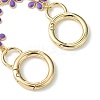 Zinc Alloy Spring Gate Rings Bag Extension Chains X1-AJEW-BA00142-05-5