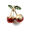 Golden Alloy Enamel Brooch JEWB-K018-32J-G-1