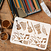 Plastic Drawing Painting Stencils Templates DIY-WH0396-475-3
