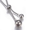 Non-Tarnish 304 Stainless Steel Pendant Necklaces LS-NJEW-P252-01P-2
