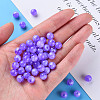 Acrylic Beads MACR-S375-001B-04-5