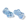 UV Plating Transparent Acrylic Beads LS-OACR-G036-14E-2