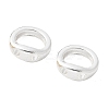 Brass Ring Charm Connectors KK-U056-55S-1