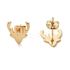 304 Stainless Steel Stud Earrings EJEW-I317-03G-4