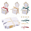30 Sets 3 Colors Chair Shape Romantic Wedding Candy Box CON-FW0001-01-2