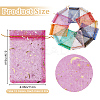 72Pcs 12 Colors Gold Stamping Moon & Star Organza Drawstring Gift Storage Bags OP-BBC0001-02B-2