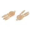 Brass Pendants KK-Q816-15G-2